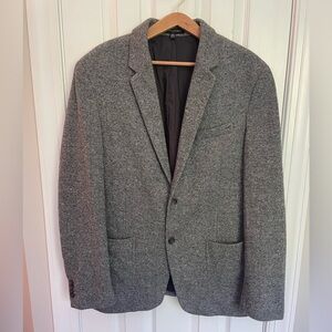 Banana Republic 48R heather black blazer great condition